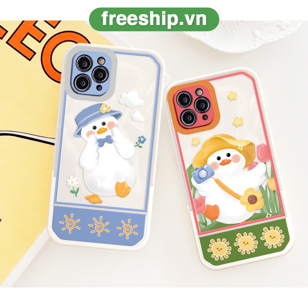 Ốp lưng iphone lovely duck 6/6plus/6s/6splus/7/7plus/8/8plus/x/xr/xs/11/12/13/pro/max/plus/promax