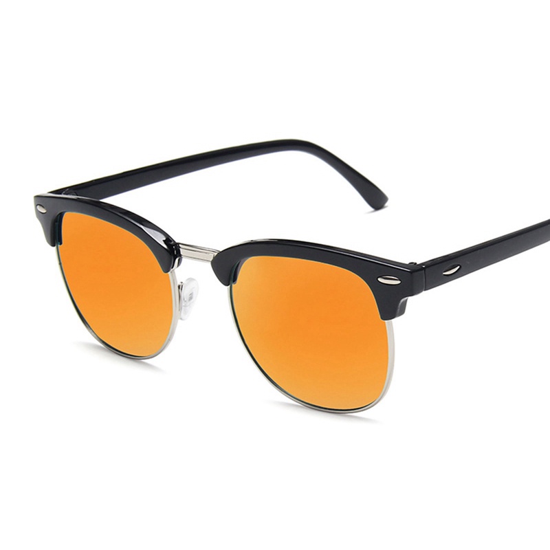 Kính Chống Nắng Phân Cực Gọng Đính Đinh Tán Thiết Kế Sang Trọng Phong Cách Retro