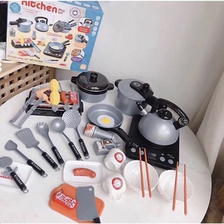 Bếp nấu ăn 36 chi tiết cho bé (Bộ đồ chơi nấu ăn)