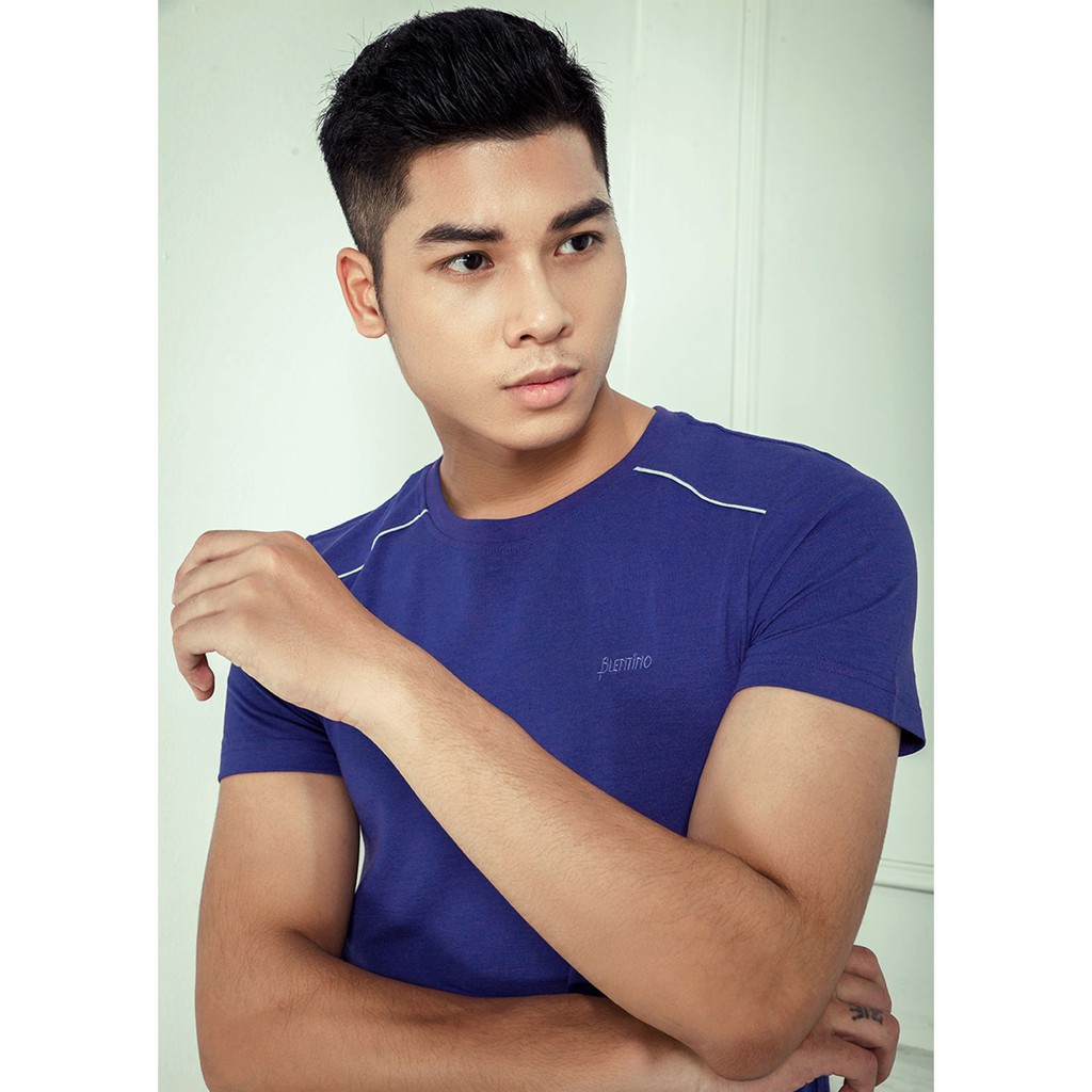 Áo Thun Nam Ngắn Tay Blentino TS01 (T-shirt Cổ Tròn)