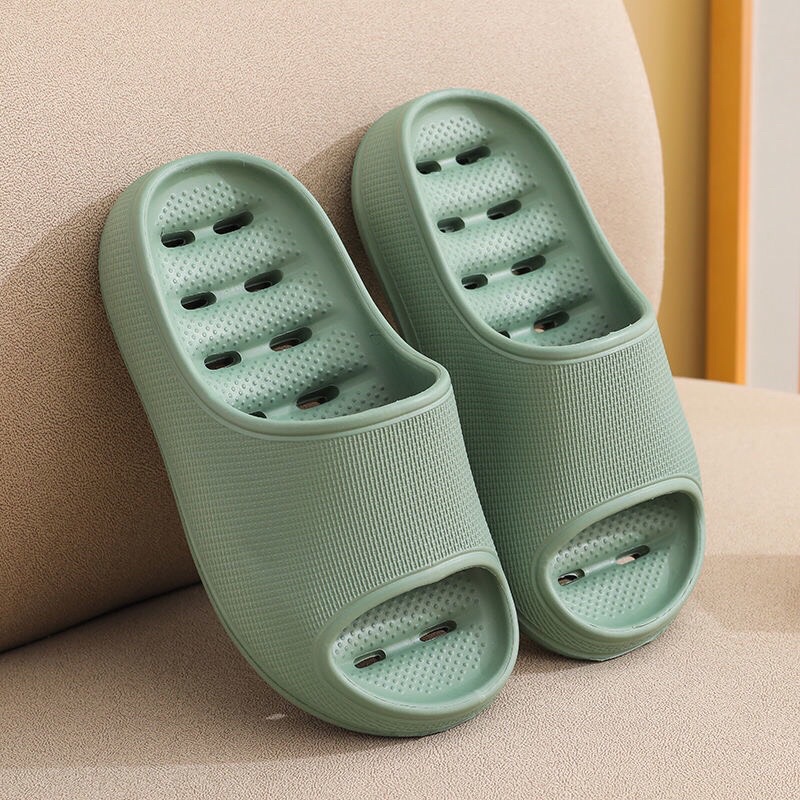 Dép Sandal Chống Trượt Đi Trong Nhà Tắm Họa Tiết Trơn Dễ Thương Cho Bé