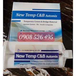 Vật liệu làm răng tạm New Temp C&B Hàn Quốc