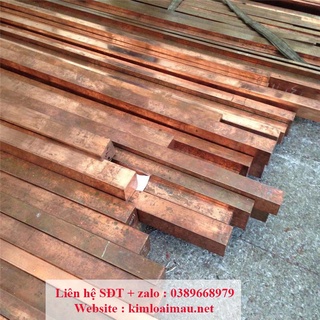 Đồng thanh cái 12x3 dài 1m