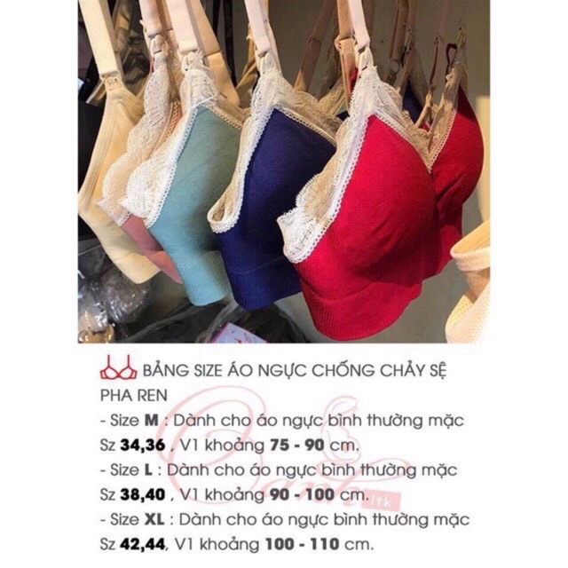 Áo lót bầu và sau sinh chống chảy sệ!