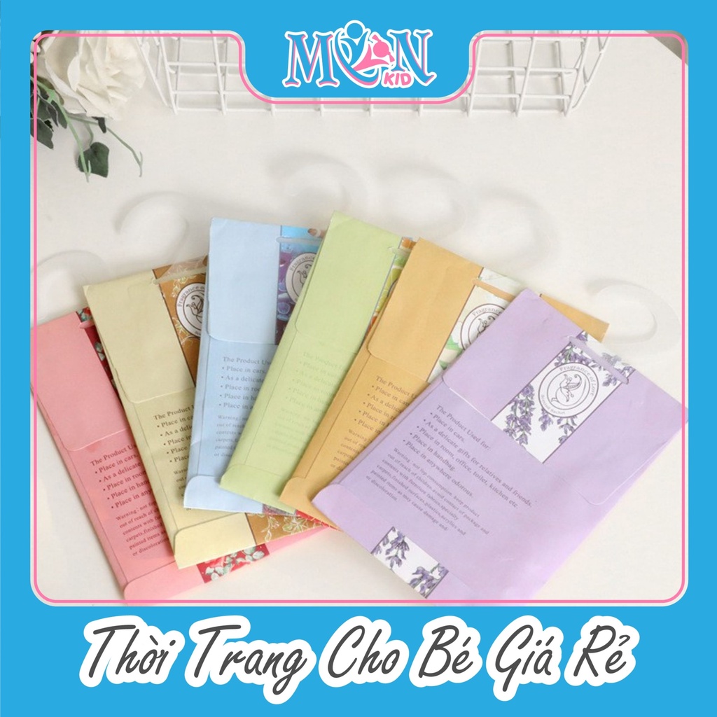 Túi thơm thảo mộc treo phòng, treo tủ quần áo (có chọn mùi) Monmonkid