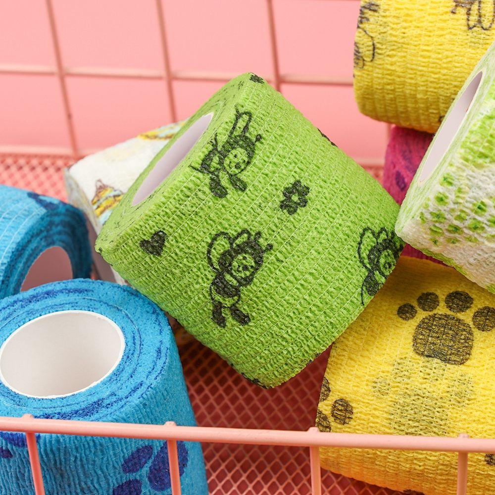 Băng Quấn Bảo Vệ Đầu Gối Tự Dính 12 Màu Kích Thước 5cm * 4.5m