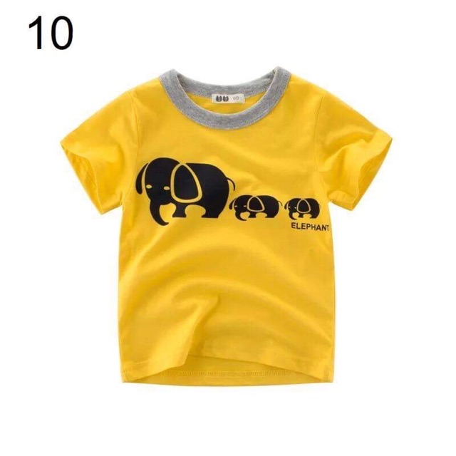 Áo phông bé trai mùa hè