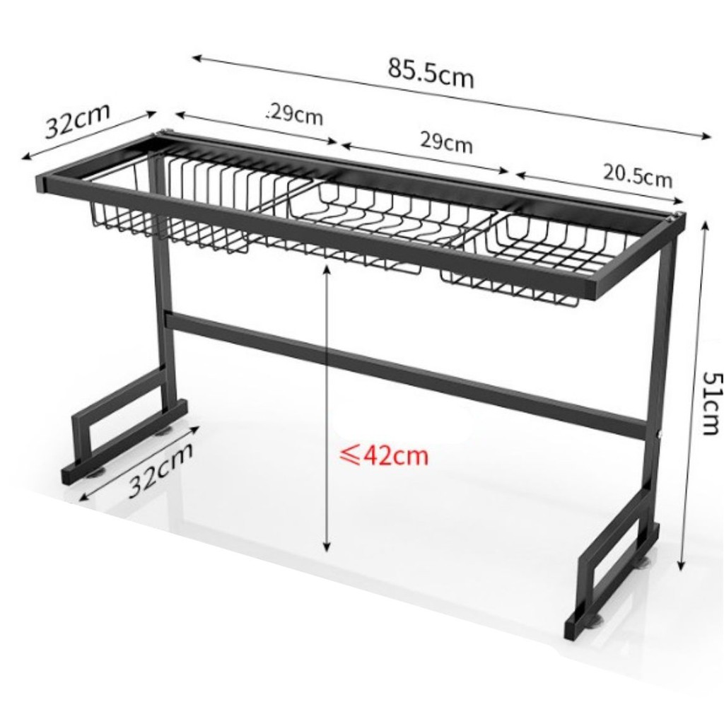 Kệ chén đa năng, kệ bát đĩa cao cấp tiện dụng.