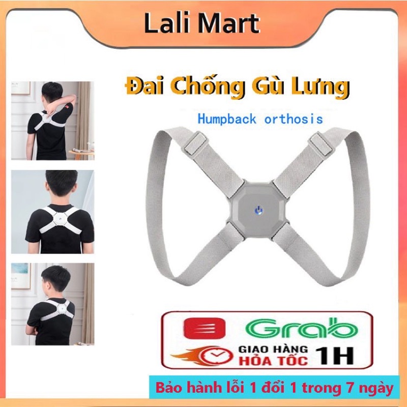 Đai Chống Gù Lưng Điện Tử Thông Minh Báo Rung Khi Ngồi Sai Tư Thế Dành Cho Người Lớn Và Trẻ Nhỏ