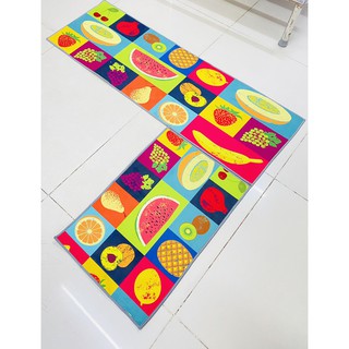 Bộ 2 miếng thảm lau chân nhà bếp 40-120cm