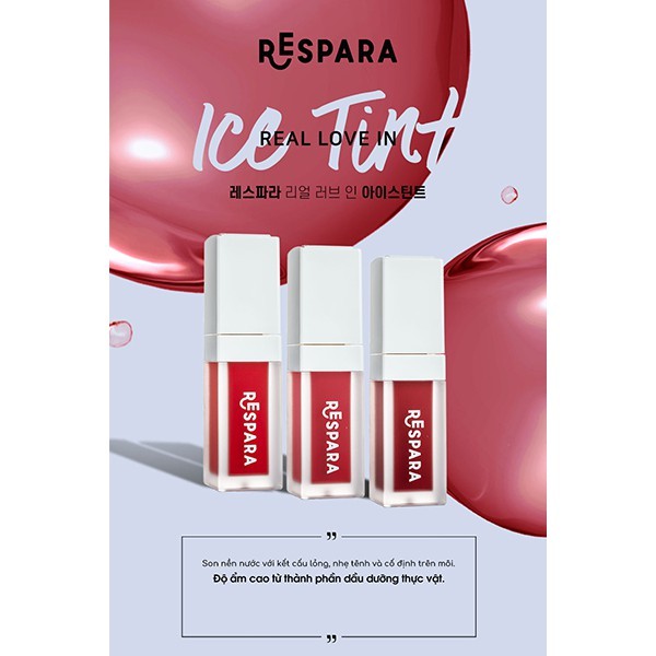 Son Tint Lạnh Respara Real Love In Ice Tint