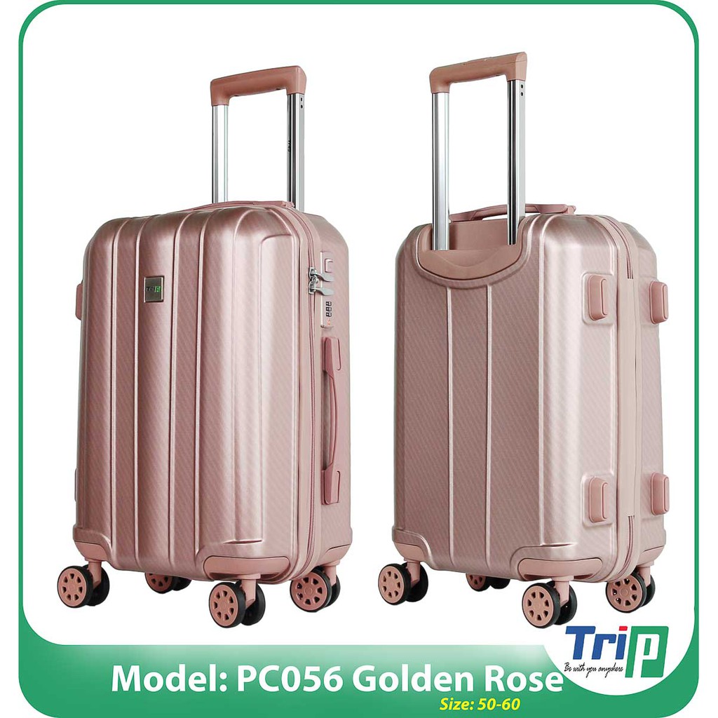 Vali Chống Trộm TRIP PC056 - Size 20inch - Màu Vàng Hồng