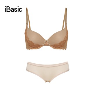 Combo Áo ngực và quần lót nữ iBasic BRAW011 + PANW002