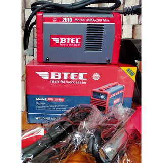 Máy hàn BTEC MMA-200 Mini máy hàn que mini nhỏ gọn.