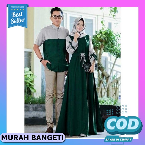 Áo Cặp Đôi In Chữ Husband And Wife Đạo Hồi Size Lớn Màu Xanh Lá Moscrep Xl Màu Xanh Lá Cho Cặp Đôi (Courisma Ro)