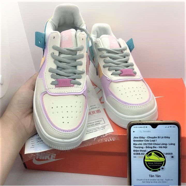 [Hot trend ] Giày sneakers AF1 shadow 7 màu - Jinx Store | BigBuy360 - bigbuy360.vn