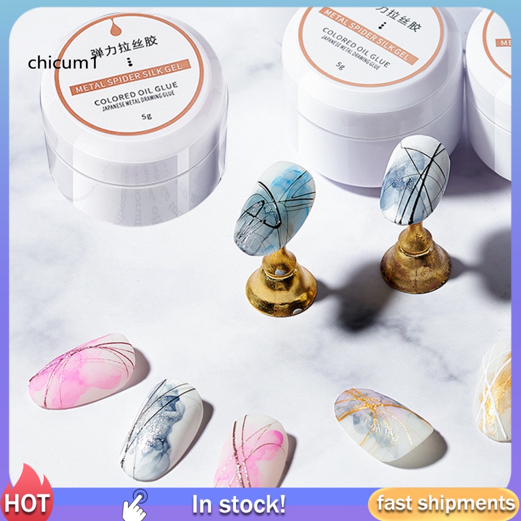 Keo Dán Trang Trí Móng Tay Nghệ Thuật 5g Tiện Dụng Chất Lượng Cao