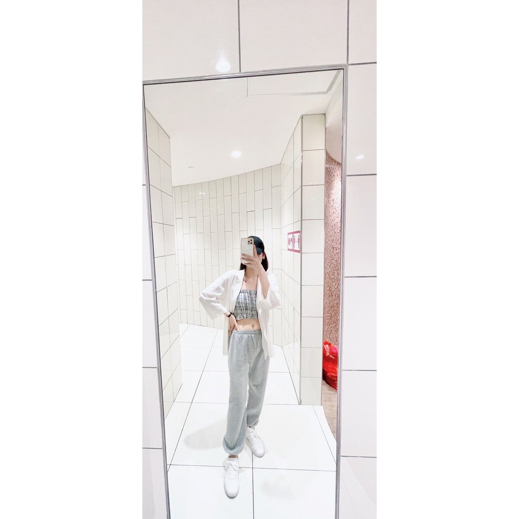 Quần Nỉ Bo Chun Nữ ❤️ Quần jogger nỉ nữ ống bo chun basic SIÊU HOT ❤️ | BigBuy360 - bigbuy360.vn