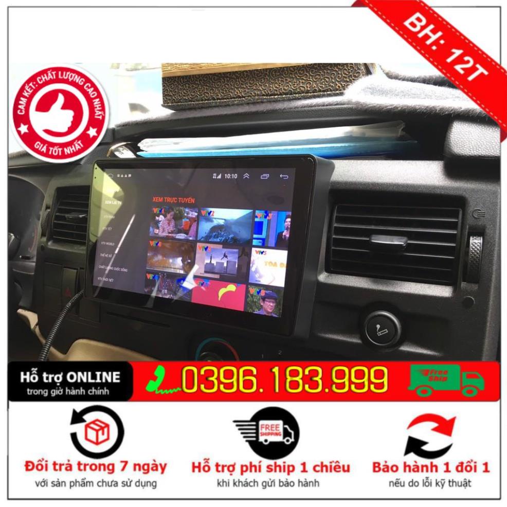 Màn hình lắp sim cho xe TRANSIT,RAM 2G ROM 32G, IPS CHỐNG CHÓI,kính cường lực 2.5D, màn hình dvd android xe ford transit