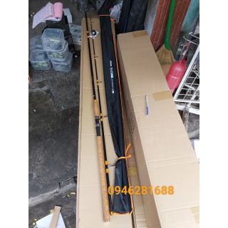 CẦN CÂU ASHINO BKACK MAX CÁN GỖ PHỦ KEO