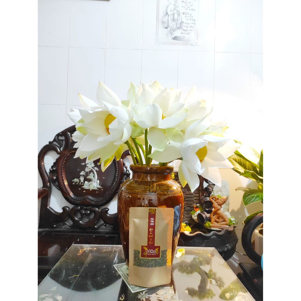 TRÀ TIM SEN HUẾ NGUYÊN CHẤT 100% [VSATTP]- Tốt cho khó ngủ, mất ngủ, an thần hiệu quả | BigBuy360 - bigbuy360.vn