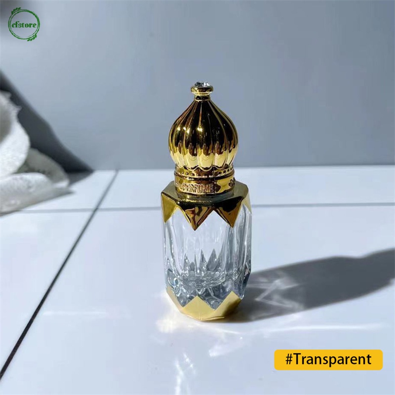 Lọ Thủy Tinh Rỗng 6ml Màu Vàng Đựng Nước Hoa Dạng Lăn Có Thể Cuộn Lại Mang Đi Du Lịch