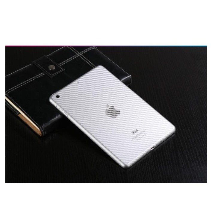 Miếng Dán Lưng Sợi Carbon Cho Ipad Pro 11-inch 2020 Mini 1 / 2 / 3 Mini 4 Ipad 5 / 6 Air1 / Air2 Air3 Mini 5