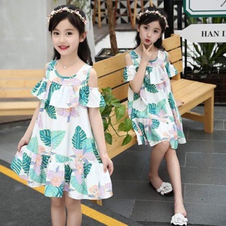 Váy hoa cho bé lớn