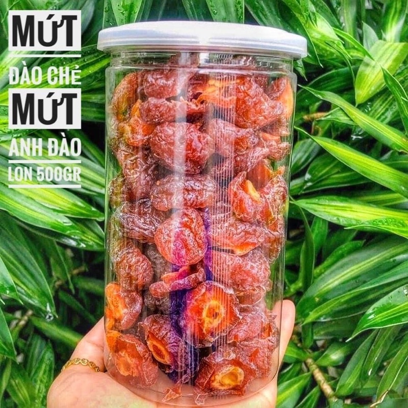 Đào Bổ Đôi Lon 500Gram [FREE SHIP]TỪ ĐƠN 50K, [Loại Đặc Biệt] Hàng Ngon Nhà Làm