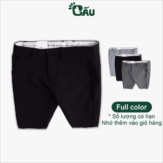 Quần short tây nam Gấu 194 vải kaki âu mềm mịn, co dãn nhẹ - form slimfit [ Có Big Size ] - SHỎRT