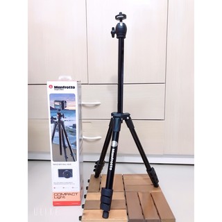 Chân Máy Manfrotto Compact Light (Đen)