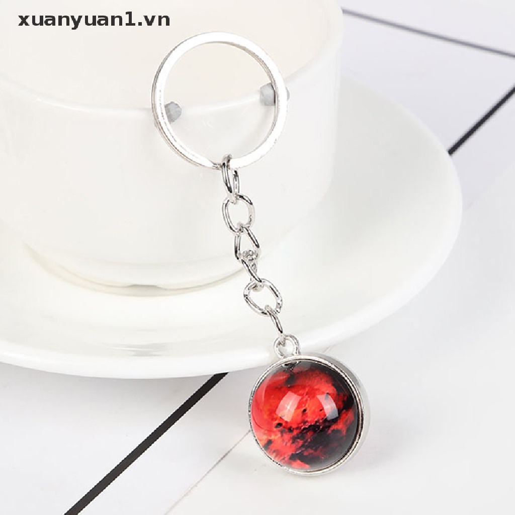 Móc Khóa Hình Hệ Mặt Trời Dạ Quang Độc Đáo