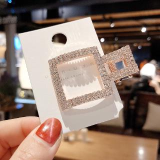 Kẹp Tóc Đính Đá Lấp Lánh Phong Cách Hàn Quốc