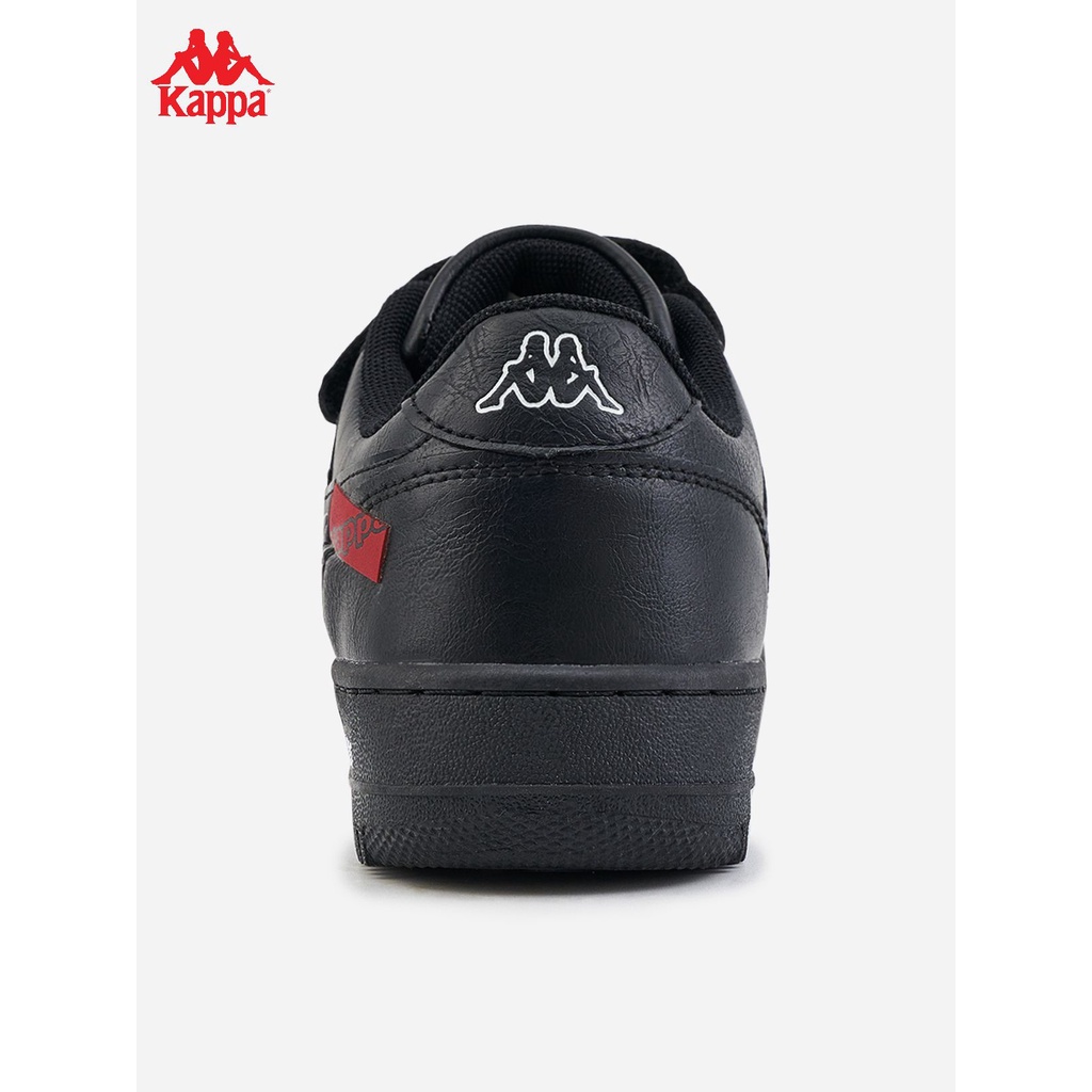 Giày sneakers thể thao trẻ em 6-12 tuổi Kappa trắng/đen Fullbox chính hãng 34155PW