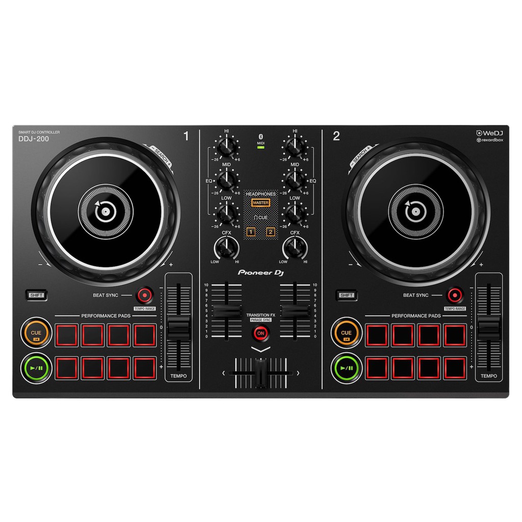 Pioneer DDJ-200 - Bàn DJ kết nối bluetooth