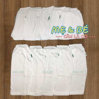 Combo 10 quần cho bé sơ sinh, quần cotton cho bé