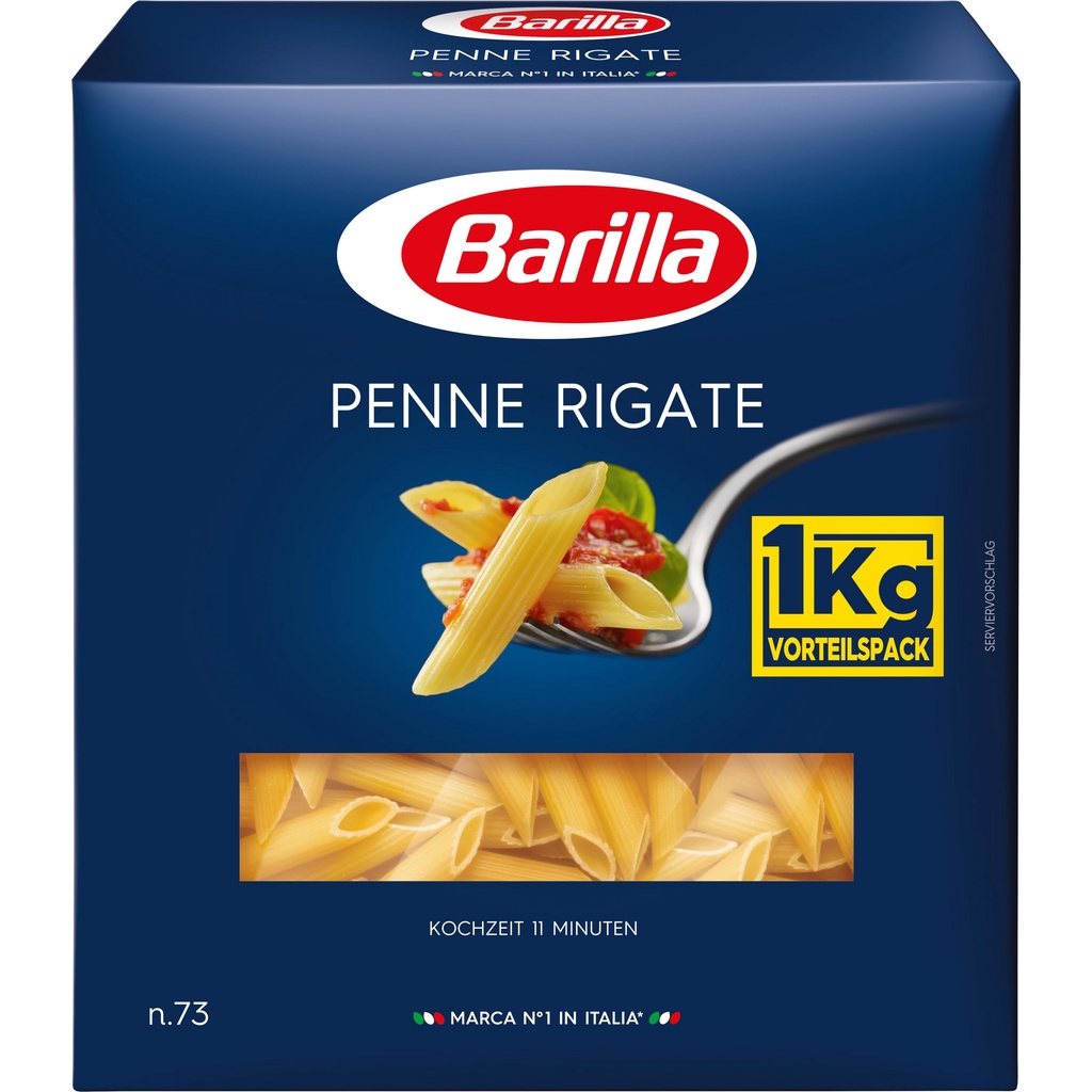 MÌ ỐNG Ý BARILLA PENNE RIGATE N.73 1KG
