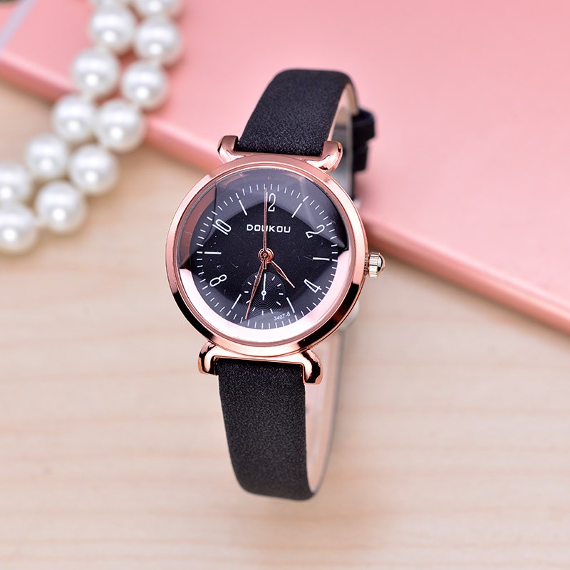 Đồng Hồ Nữ DOUKOU 71117 Dây Da Lộn Cao Cấp, Thiết Kế Mặt tròn Thời Trang,Năng Động - HÀNG CHÍNH HÃNG [CÓ VIDEO_ẢNH THẬT] | BigBuy360 - bigbuy360.vn