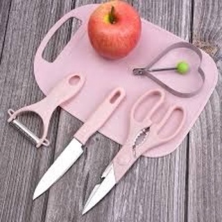 Bộ dao thớt 5 món chế biến ăn dặm cho bé