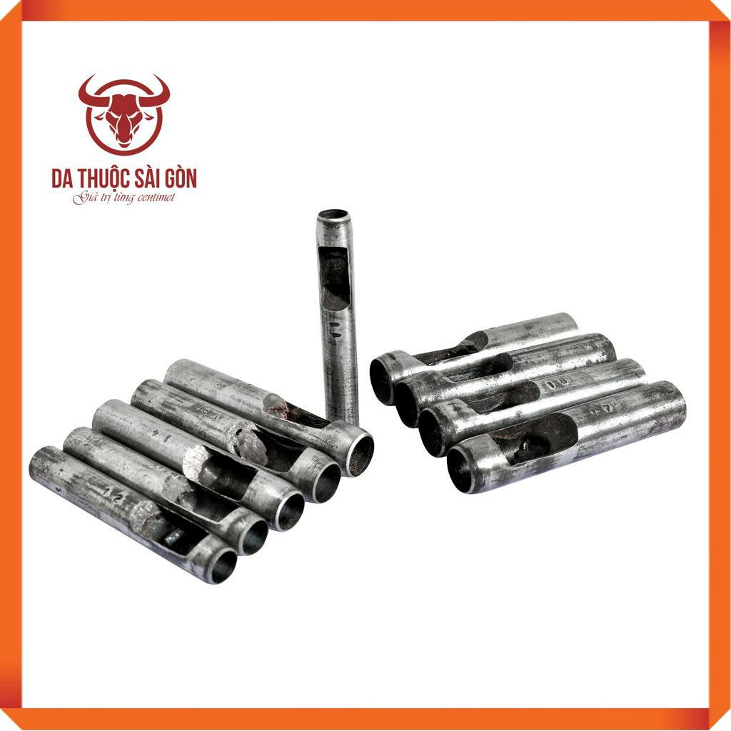 [RẺ NHẤT] Cây đục lỗ tròn 11mm - Có 38 Size (Từ 1mm đến 38mm) - Da Thuộc Sài Gòn