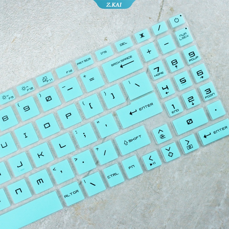 Miếng Dán Bảo Vệ Bàn Phím Laptop Chống Nước MSI Sword 15 WF76 GF66 GF76 GL76 GL66 15.6 Inch