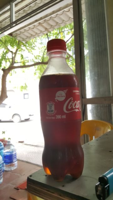 thùng 24 chai nhựa coca cola 390ml