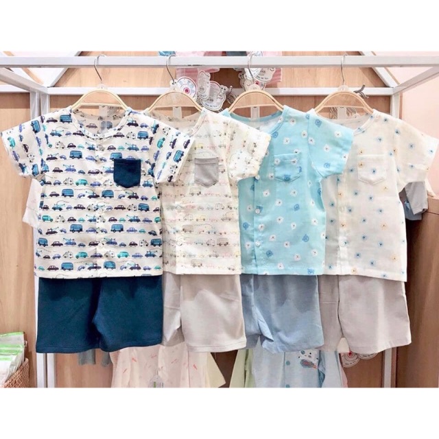 Bộ cộc tay cài giữa lullaby