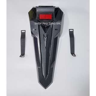 Combo dè kiểu sonic phủ cacbon dùng cho xe winner x 2019-2022 kết hợp tay chống rung