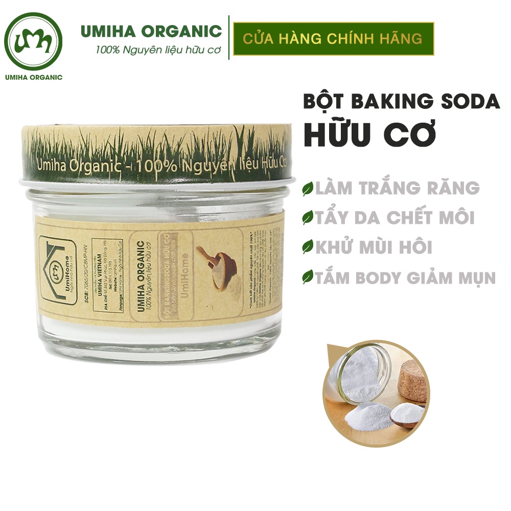 Bột Banking Soda trắng răng UMIHOME 85G