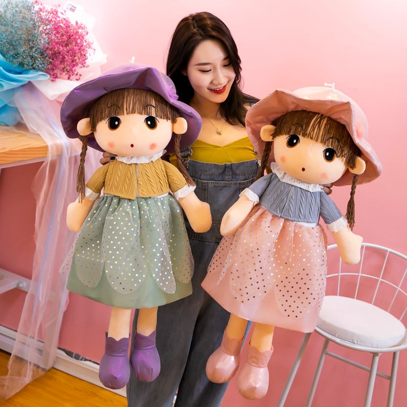[ Free ship] Gấu Bông - Búp Bê Nhiều Màu Chó Bé Thỏa Sức Khám Phá