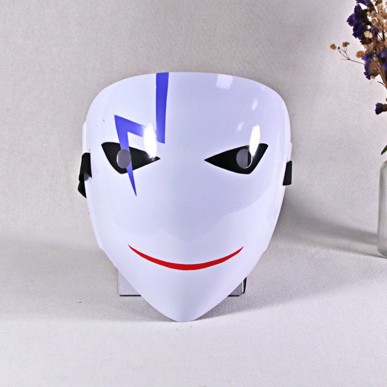 Mặt nạ hóa trang nhân vật HIRUKO Jabbawookeez hacker màu trắngđộc đáo hóa trang halloween trung thu