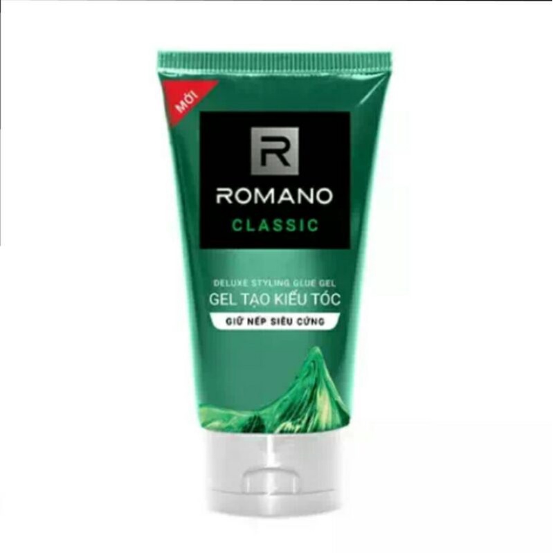 GEL TẠO KIỂU TÓC GIỮ NẾP SIÊU CỨNG ROMANO CLASSIC 150G