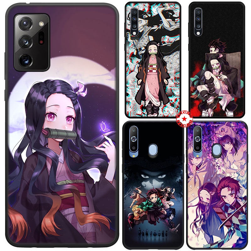 Ốp điện thoại mềm mã UOL5 anime Demon Slayer cho SAMSUNG GALAXY J4 J5 J6 J7 J730 J8 PLUS PRIME CORE PRO DUO