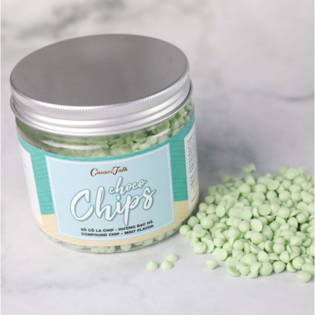 300GR Sô Cô La Chíp Bạc Hà Cacao Talk